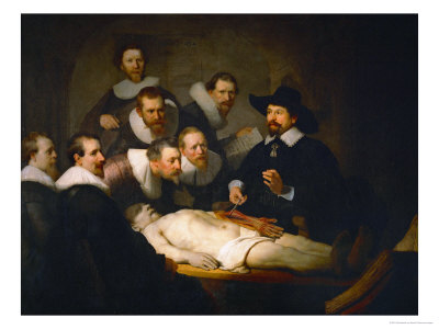 Anatomy Lesson of Dr Nicolaes Tulp Rembrandt